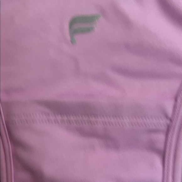 Fabletics Lilac Racerback Support Sports Bra - Picture 2 of 2